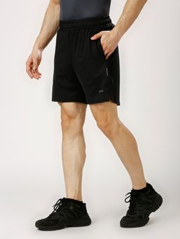 Black Panther - Mens Black Acti Fit Shorts
