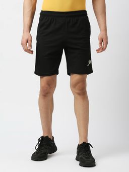 Black Panther - Mens Black Acti Fit Shorts