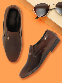 FREEPLAY - Boys Stylish Trending Slip On Brown Loafers