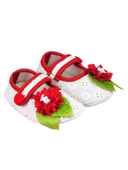 Coco Candy - Floral White Sandals