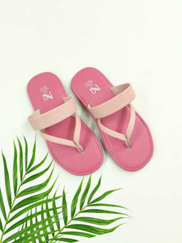 The Madras Trunk - Mystery Slip On Pink Sandals