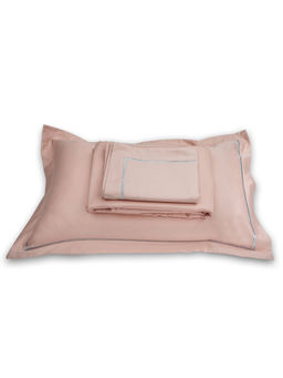 Veda Homes - Beam Peach Bedsheet (Set of 3)