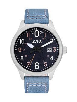 AVI-8 - Hawker Hurricane Date Analog Dial Color Blue Men Watch- AV-4053-0F