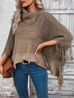 Miakee - Khaki Kyro Ponchos