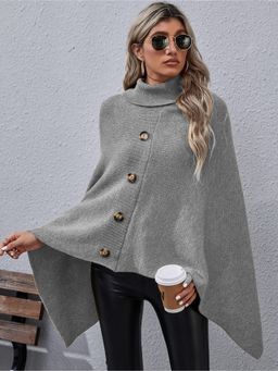Miakee - Grey Veda Ponchos