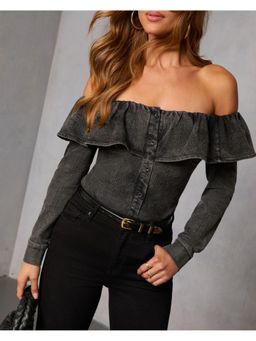 Miakee - Black Orin Top