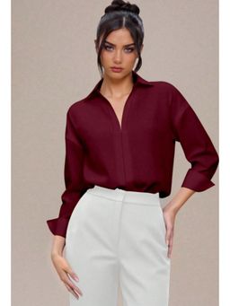 Miakee - Maroon Zivelle Bodysuit