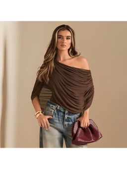 Miakee - Brown Serry Bodysuit