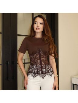 Miakee - Brown Xamira Top