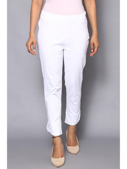 Biba - Off White Viscose Pant