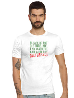 Tantra - White Round Neck Printed T-Shirt