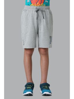 Van Heusen - Boys Smart Tech & Easy Stain Release Shorts - Grey Melange