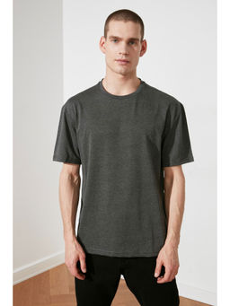 Trendyol - Man Grey T-Shirt