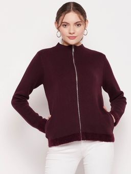 Madame - Wine Sweater for Women