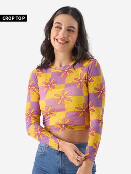 The Souled Store - Original Flora Women Cropped Top