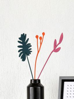 At Home by Nilkamal - Oak Leaf MDF Artificial Stick Multicolor