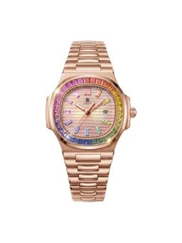 Carlton London - Grace Rainbow Analog Watch - CLDPP-004 (M)