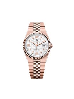 Carlton London - Men Rover White Analog Watch CL-ROVER-RGWHT (M)