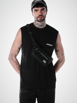 Jack & Jones - Men's Regular Fit Black Tank T-Shirt