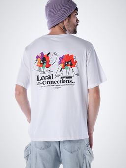 Jack & Jones - Men's Regular Fit White T-Shirt