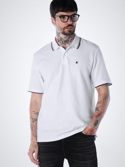 Jack & Jones - Men's Regular Fit White T-Shirt