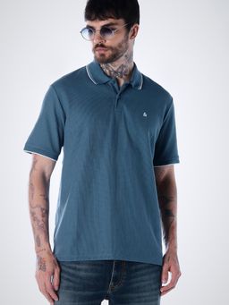 Jack & Jones - Men's Regular Fit Blue T-Shirt