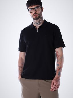 Jack & Jones - Men's Regular Fit Black T-Shirt