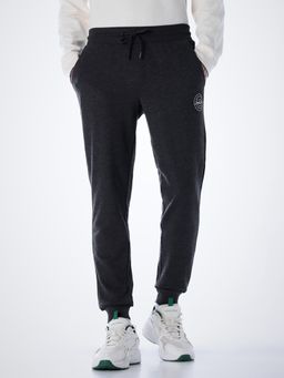 Jack & Jones - Men's Regular Fit Dark Grey Trackpants