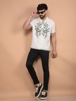 CRIMSOUNE CLUB - Men Black Solid Trouser