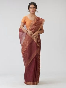 Fabindia - Silk Loom Woven Sari