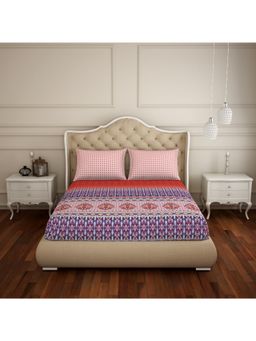 SPACES - 100% Cotton Bedsheets Large Soft Feel Skin Safe Breathable