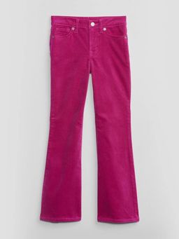 GAP - Girls' Mid-Rise Regular Fit Boot-Cut Jeans - Pink