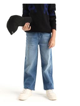 RARE ONES - Slouchy Fit Darted Jeans - Blue