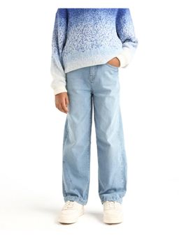 RARE ONES - Slouchy Fit Darted Jeans - Blue