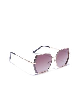 Carlton London - Women Rectangle Sunglasses with UV Protected Lens CLSW197 (56)