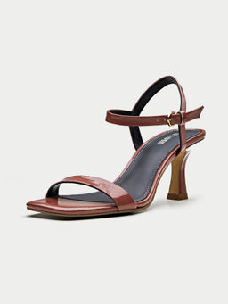 Oroh - Brown Aosta Heel Sandals