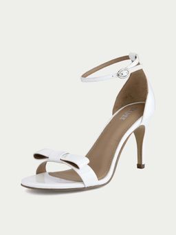 Oroh - White Porto Heel Sandals