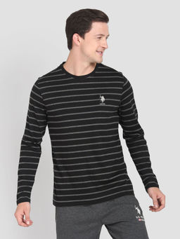 U.S. POLO ASSN. - Crew Neck Stripe I689 Lounge T-Shirt