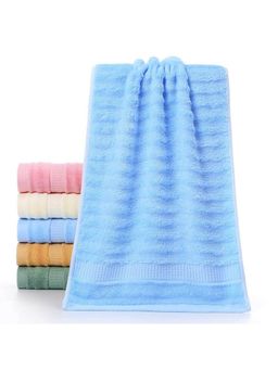 Mush - Bamboo Bath Towel- Ultra Soft, Absorbent & Eco Friendly Set of 1 (Sky Blue)