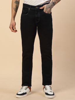 Cantabil - Black Casual Denim Jeans