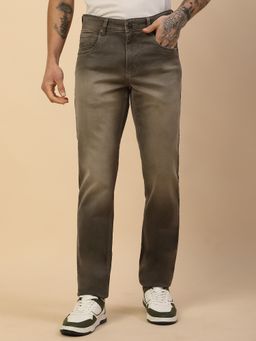 Cantabil - Brown Casual Denim Jeans