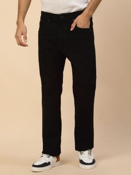 Cantabil - Black Casual Denim Jeans