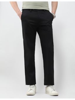 U.S. POLO ASSN. - Black Riley Straight Fit Twill Trousers