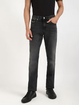 Tommy Hilfiger - Mens Black Solid Jeans