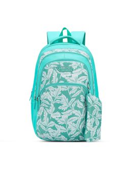 Lavie Sport - 36L Leaflet Backpack 19 inches Laptop Compatible Pencil Pouch |+/(Teal) (Set of 2)