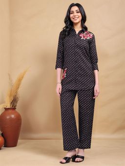 Gahan - Womens Cotton Blend Printed Co-Ord Set