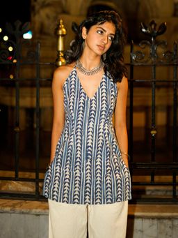 Gahan - Womens Viscose Rayon Straight Printed Tunic