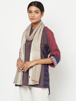 Fabindia - Wool Off White Women Stoles