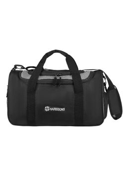 Harissons - Unisex Float Gym Black & Grey Duffle Bag (M)