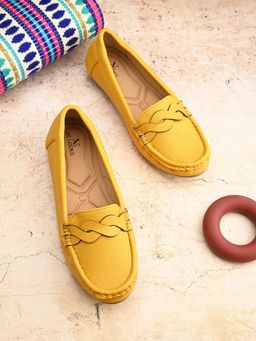 XE Looks - Soft And Comfortable Wave Design Slip-On -Loafer